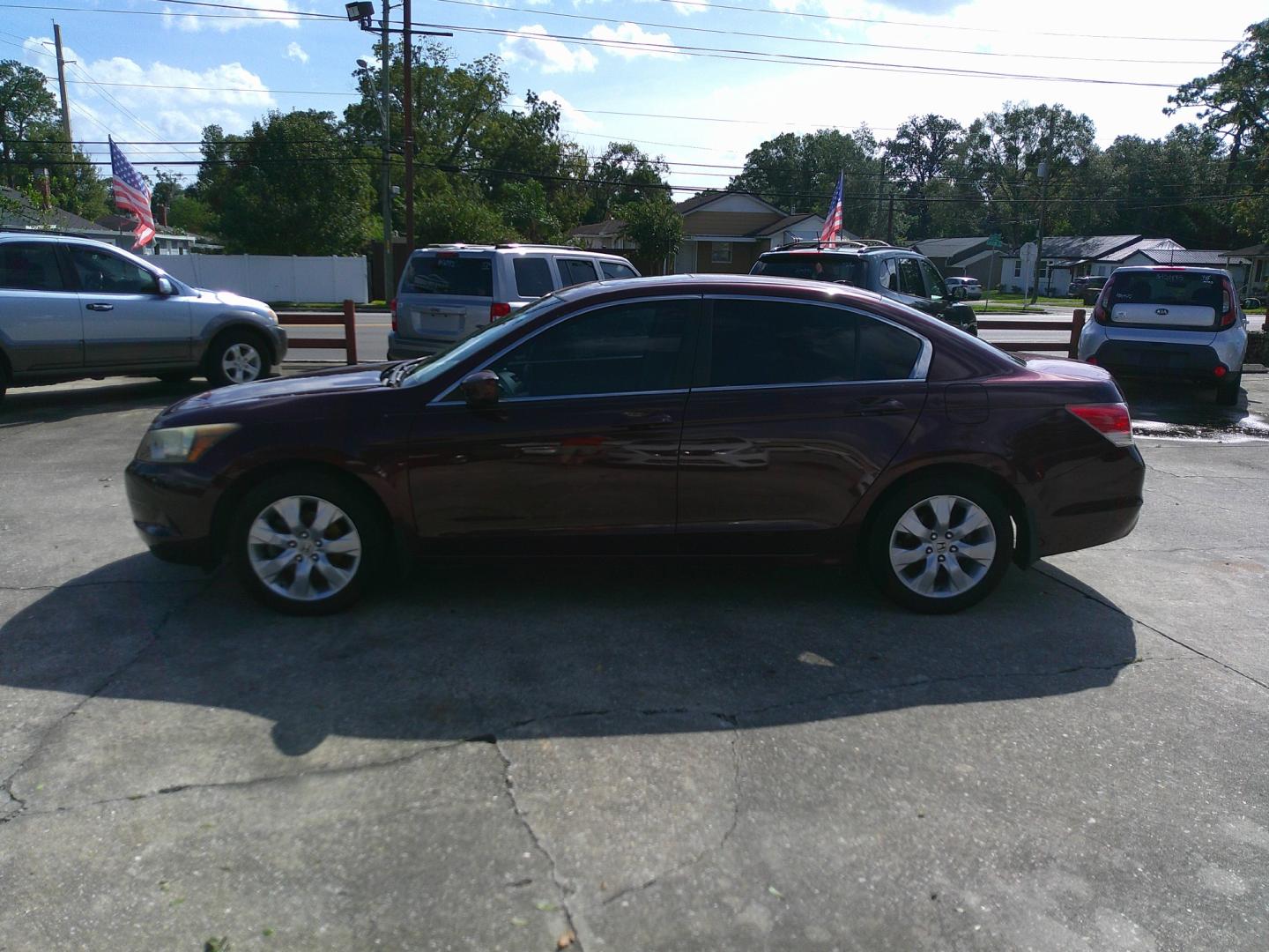 2008 BURGUNDY HONDA ACCORD (1HGCP26878A) , located at 10405 Abercorn Street, Savannah, GA, 31419, (912) 921-8965, 31.988262, -81.131760 - Photo#1